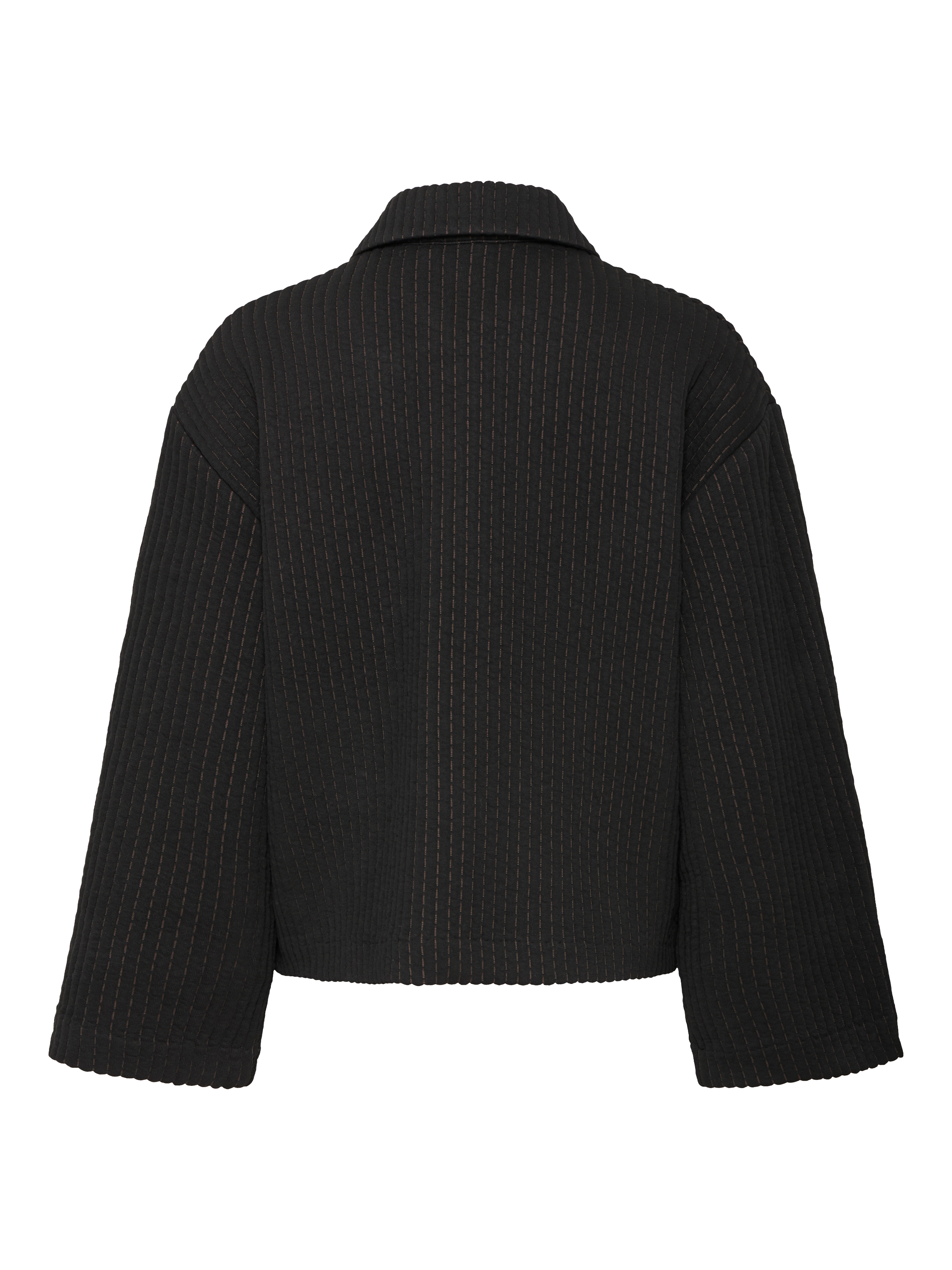 Product image 6 of 7, which shows ICHI Kate Quilted Jacket, Black, XS