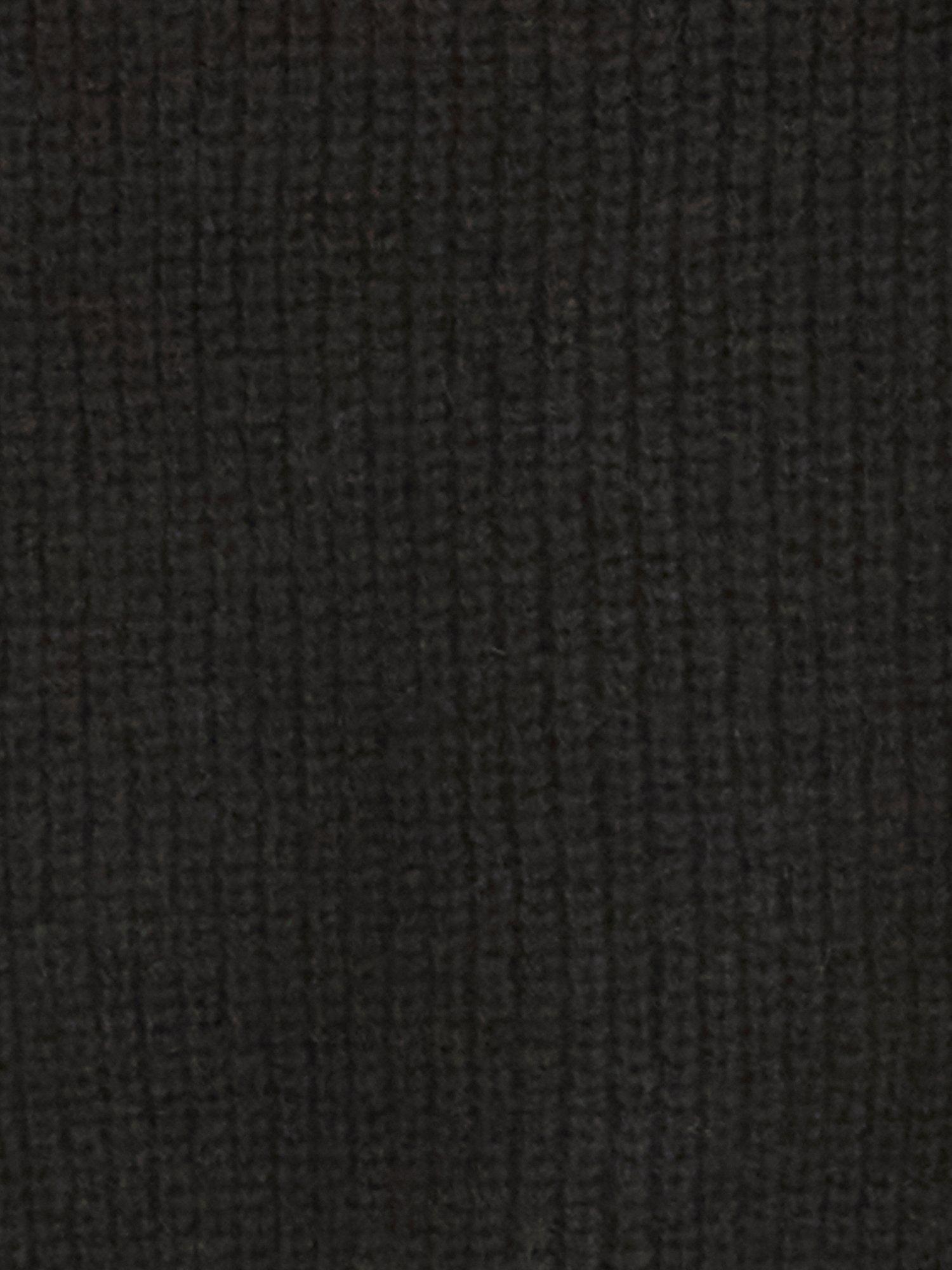 Product image 6 of 6, which shows ICHI Maja V-Neck Poncho, Black, One Size