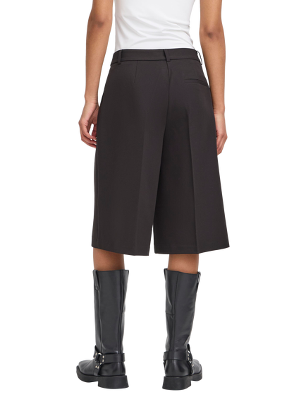 ICHI Filano Tailored Shorts, Black - view 2, Black