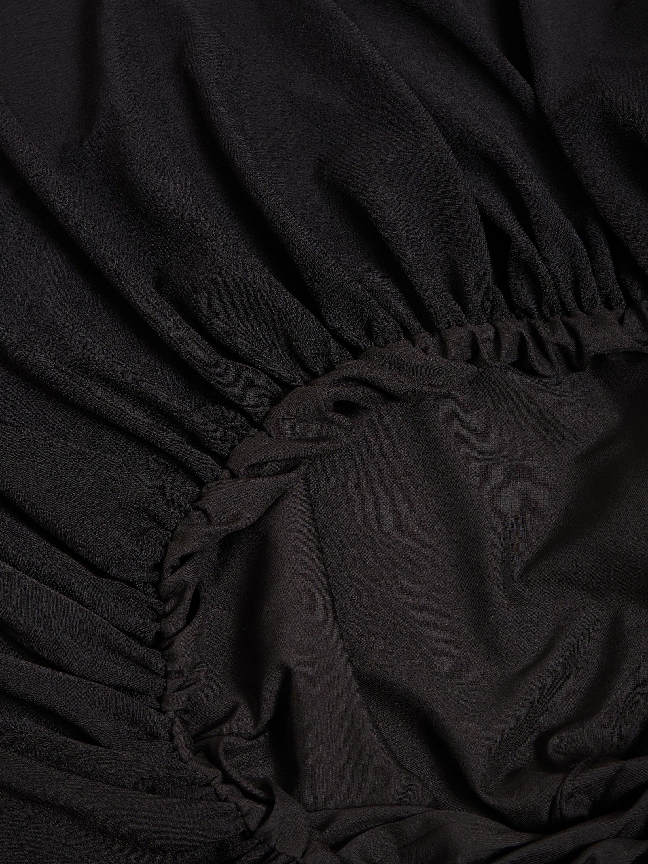 Product image 7 of 7, which shows ICHI Lirina Midi Skirt, Black, 10