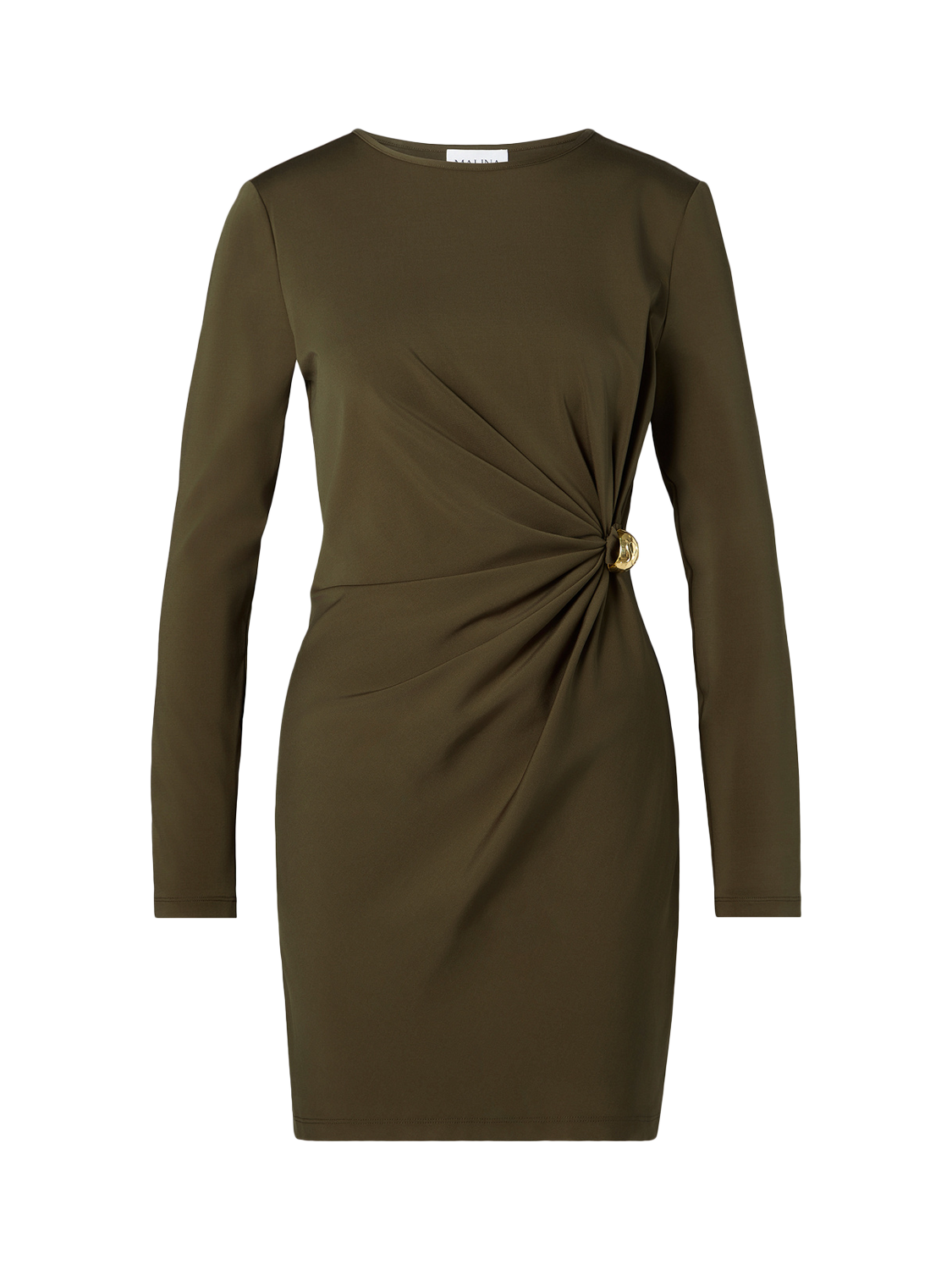 Product image 5 of 5, which shows Malina Mailey Mini Dress, Olive, L