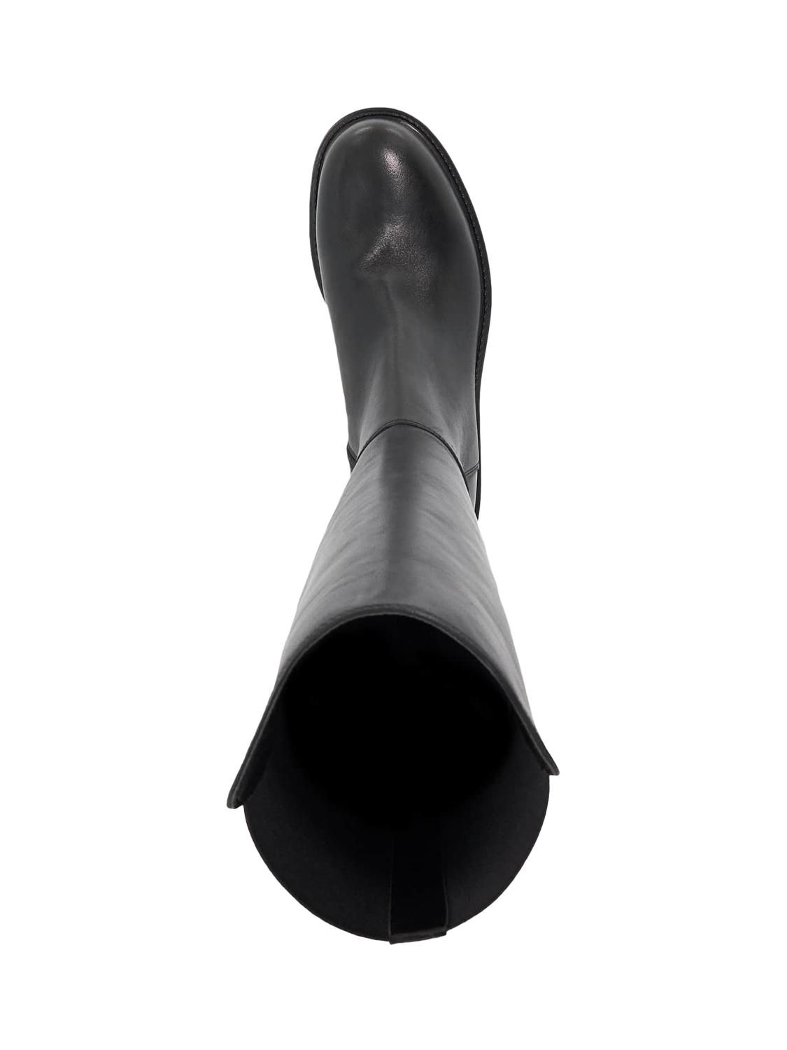 Product image 2 of 5, which shows Dune London Tallo Leather Blend Knee High Boots, Black, EU36