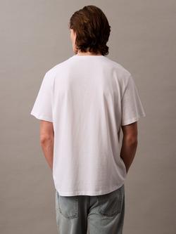 Calvin Klein Monogram Cotton T-Shirt - view 2, Bright White