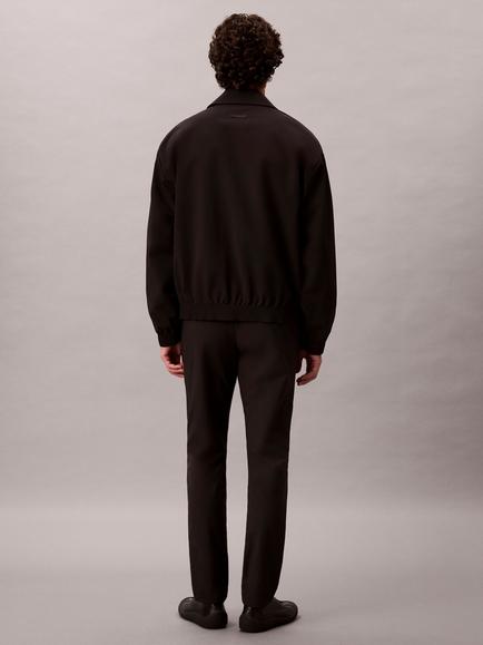 Calvin Klein Slim Fit Technical Trousers, Black - view 2, Black