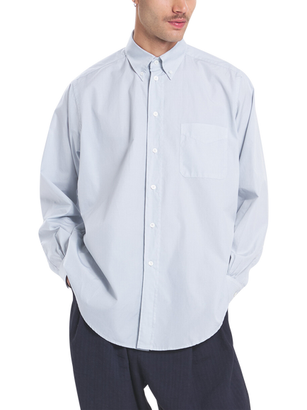 Barena Camison Cotton Shirt, Cielo, Cielo