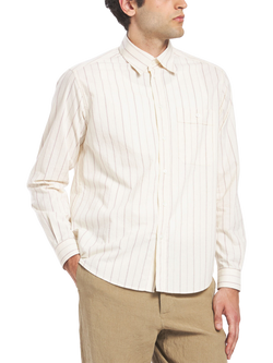 Barena Faziol Stripe Cotton Shirt, Mora, Mora