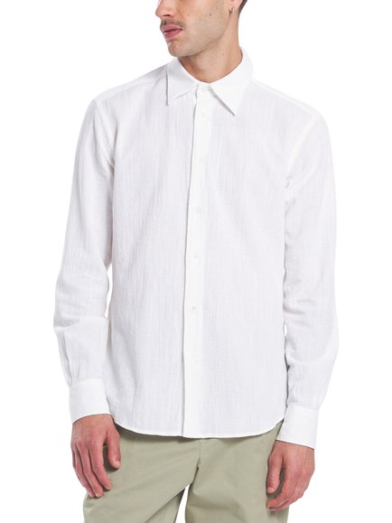 Barena Maridola Cotton Shirt, Bianco - view 2, Bianco