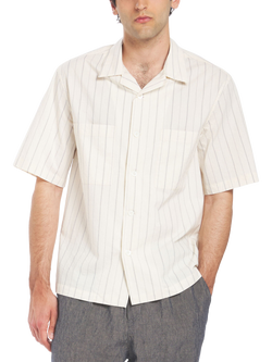 Barena Solana Cotton Shirt, Navy, Navy