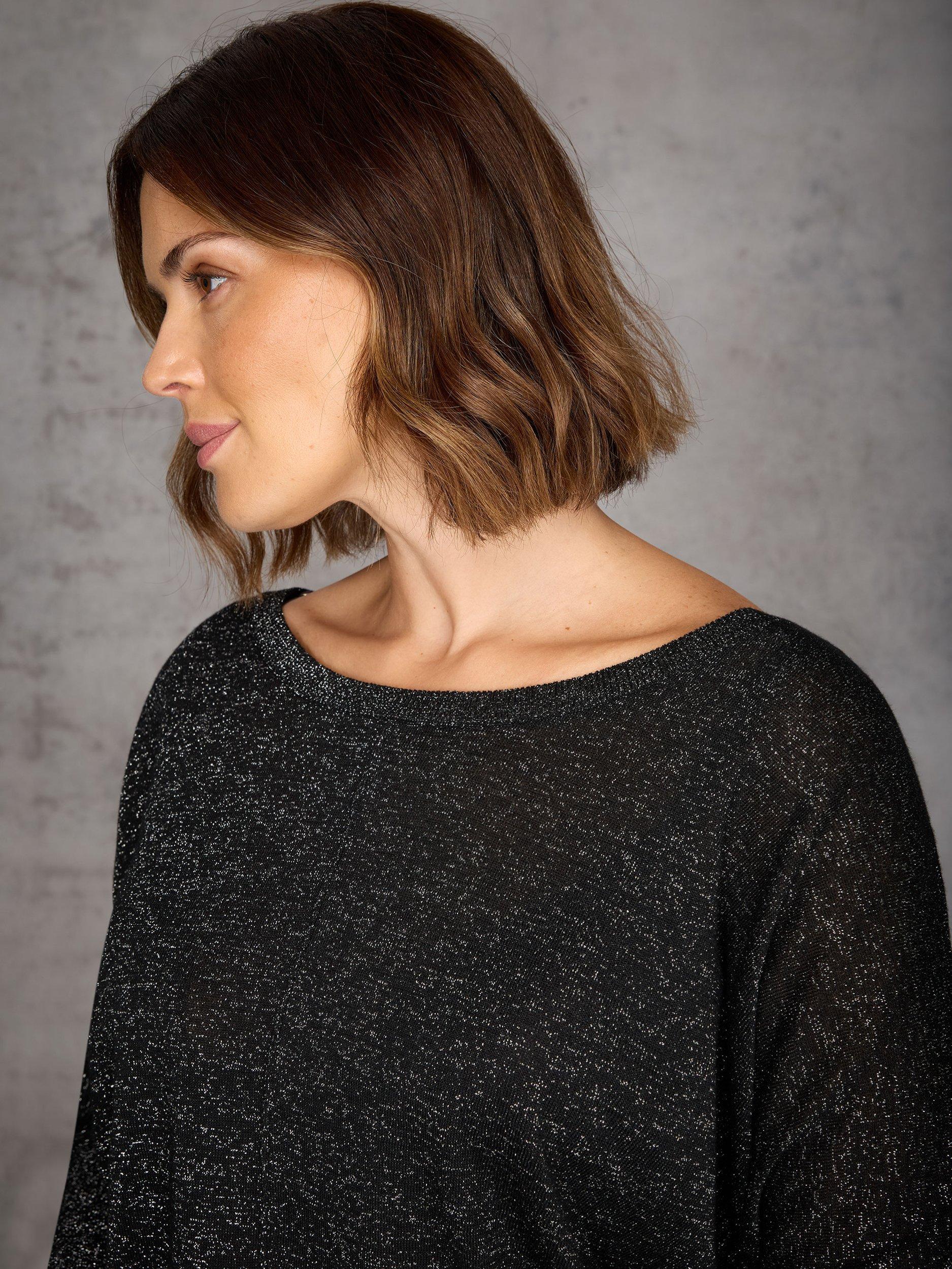 Product image 6 of 7, which shows Live Unlimited Curve Sparkle Jumper, Black, 12