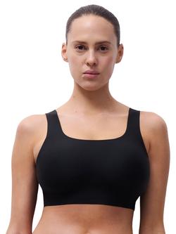 Chantelle Soft Stretch Power Scoop Neck Support Bralette, Black