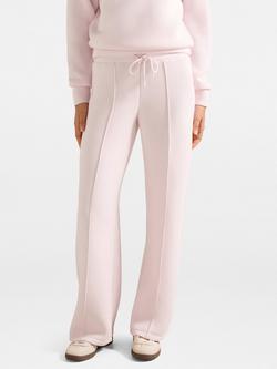 Forever New Tiana Wide Leg Joggers, Soft Pink
