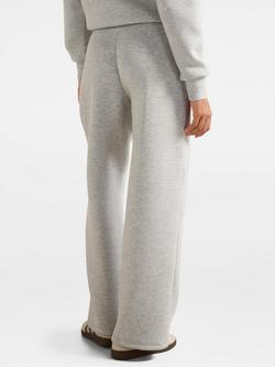 Forever New Tiana Wide Leg Joggers - view 2, Light Grey Marl