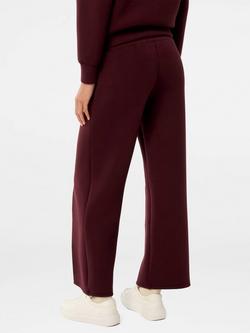 Forever New Tiana Wide Leg Joggers - view 2, Deep Maroon