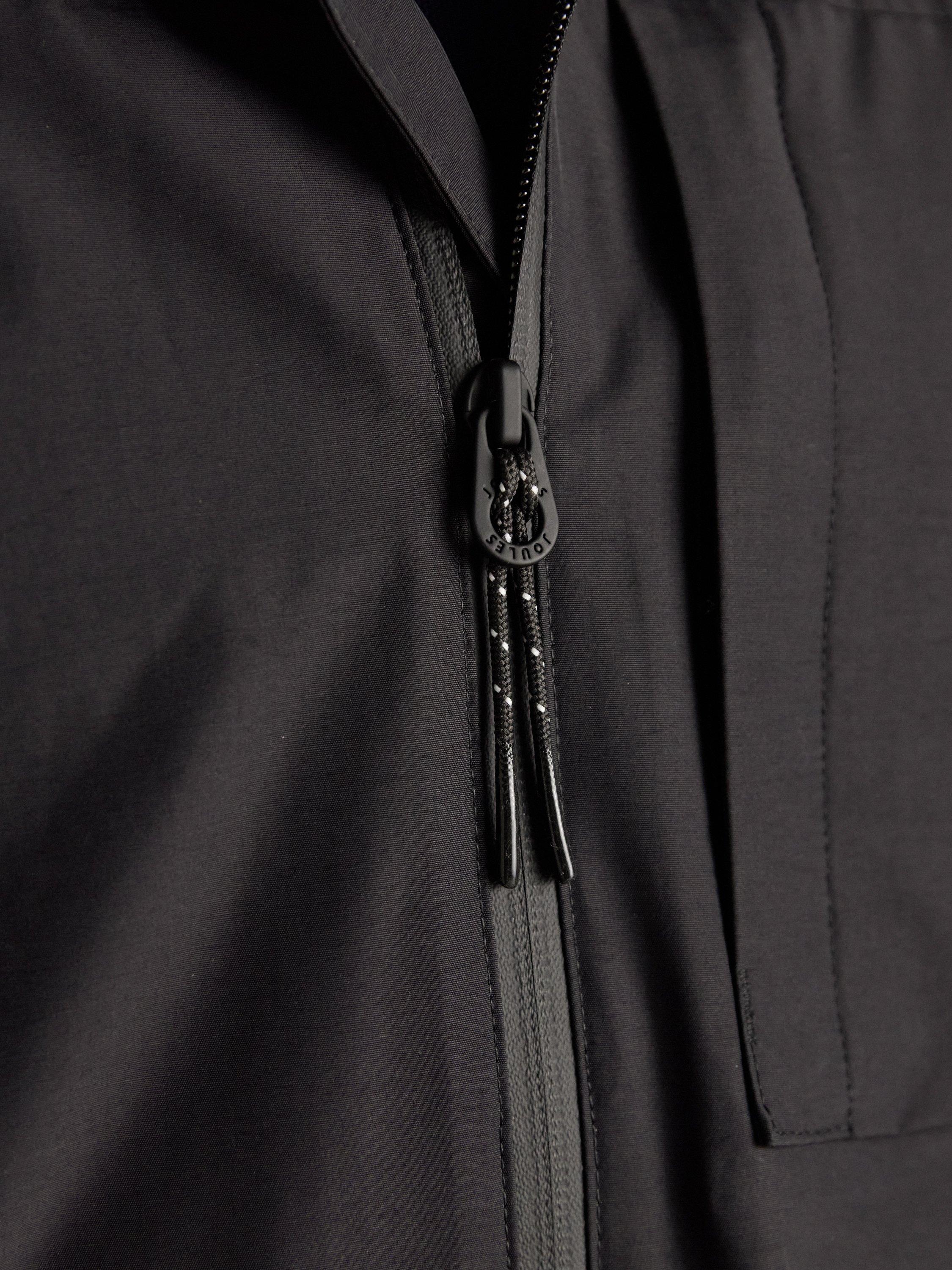 Product image 5 of 7, which shows Joules Aston Waterproof Rain Jacket, Black, XXL