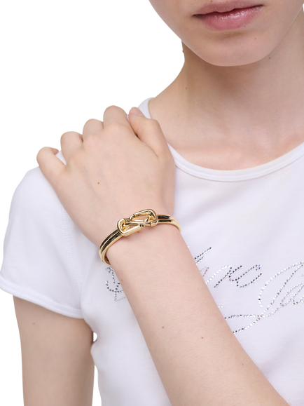 Marc Jacobs Dual Cuff Bracelet, Gold - view 2, Gold