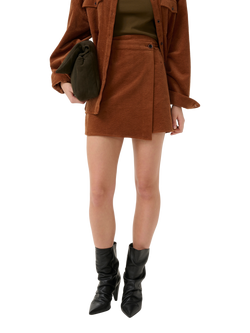 Gestuz Cortes Corduroy Mini Skirt, Cambridge Brown, Cambridge Brown