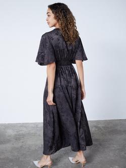 Sisters Point Gisela Dress, Brown/Flower - view 2, Brown/Flower