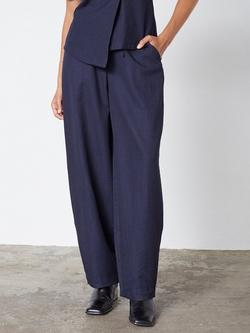 Sisters Point Gema Utility Trousers, Dark Blue, Dark Blue