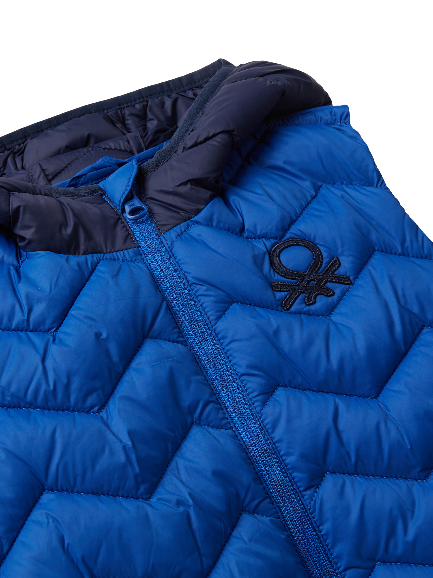 Product image 3 of 3, which shows Benetton Kids' Quilted Jacket, Multicolor, 3-4 years