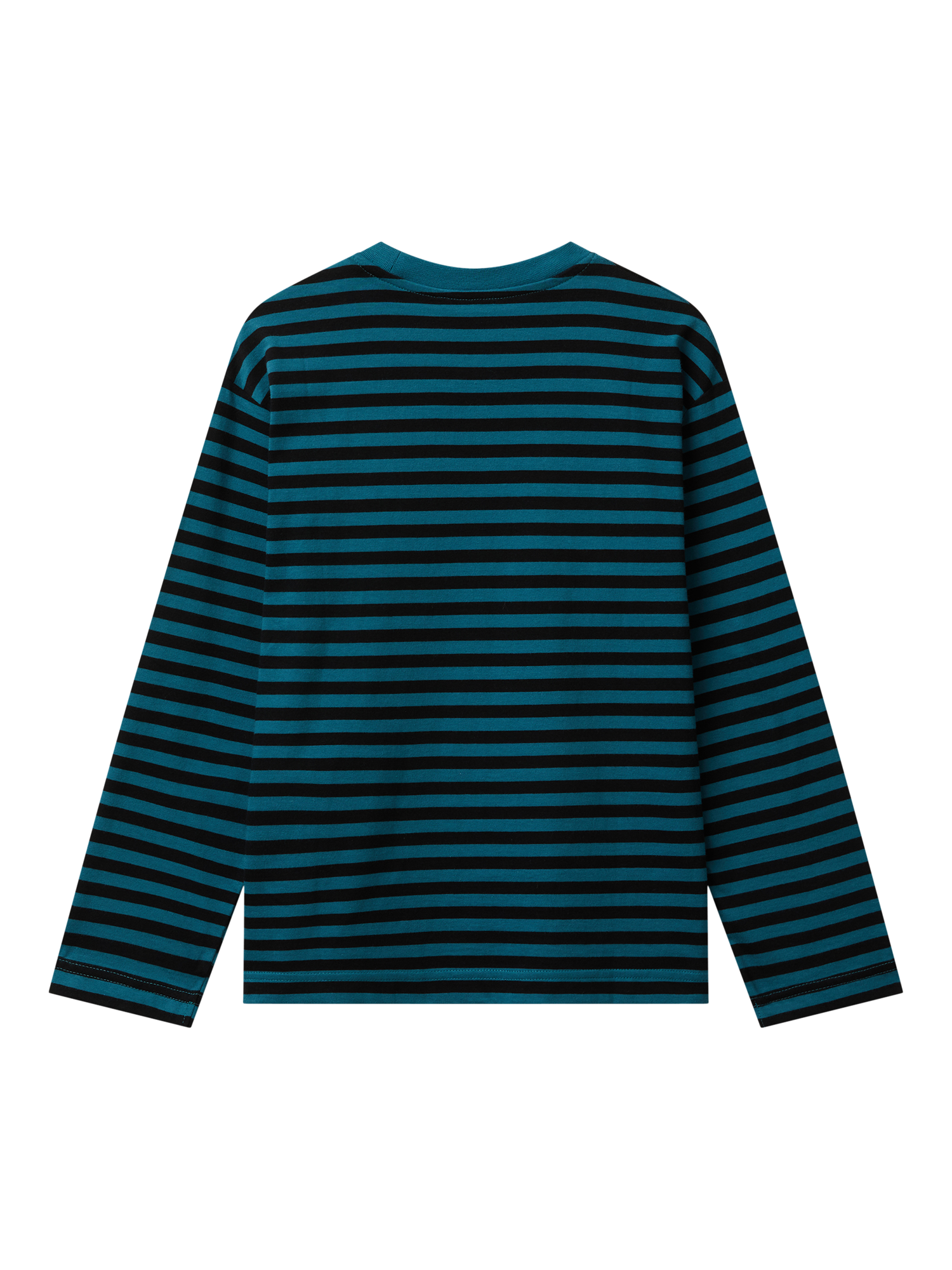 Product image 2 of 3, which shows Benetton Kids' Long Sleeve Stripe T-Shirt, Multi, 6-7 years