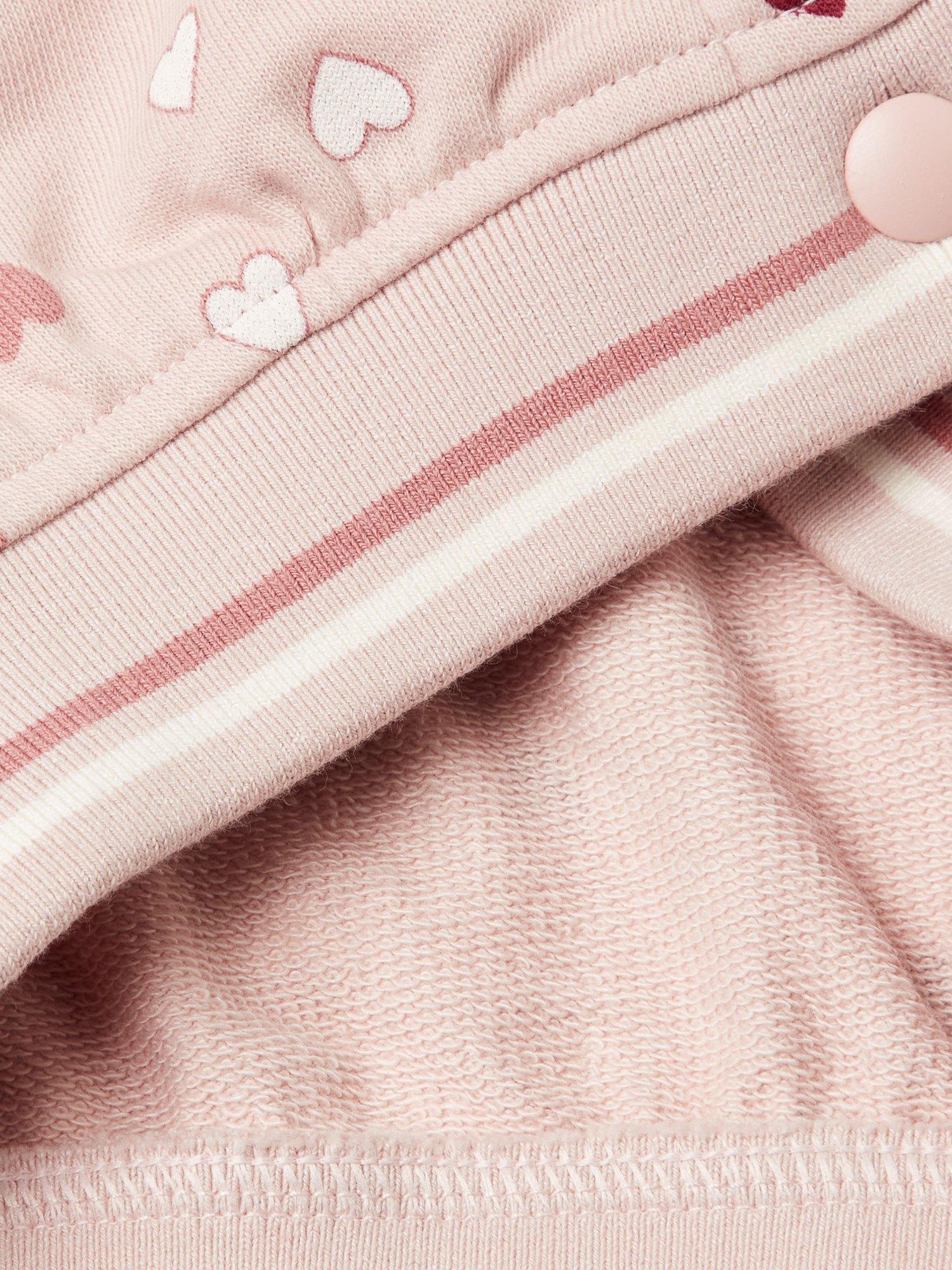 Product image 3 of 3, which shows Benetton Kids' Heart Print Fleece, Multicolor, 3-4 years