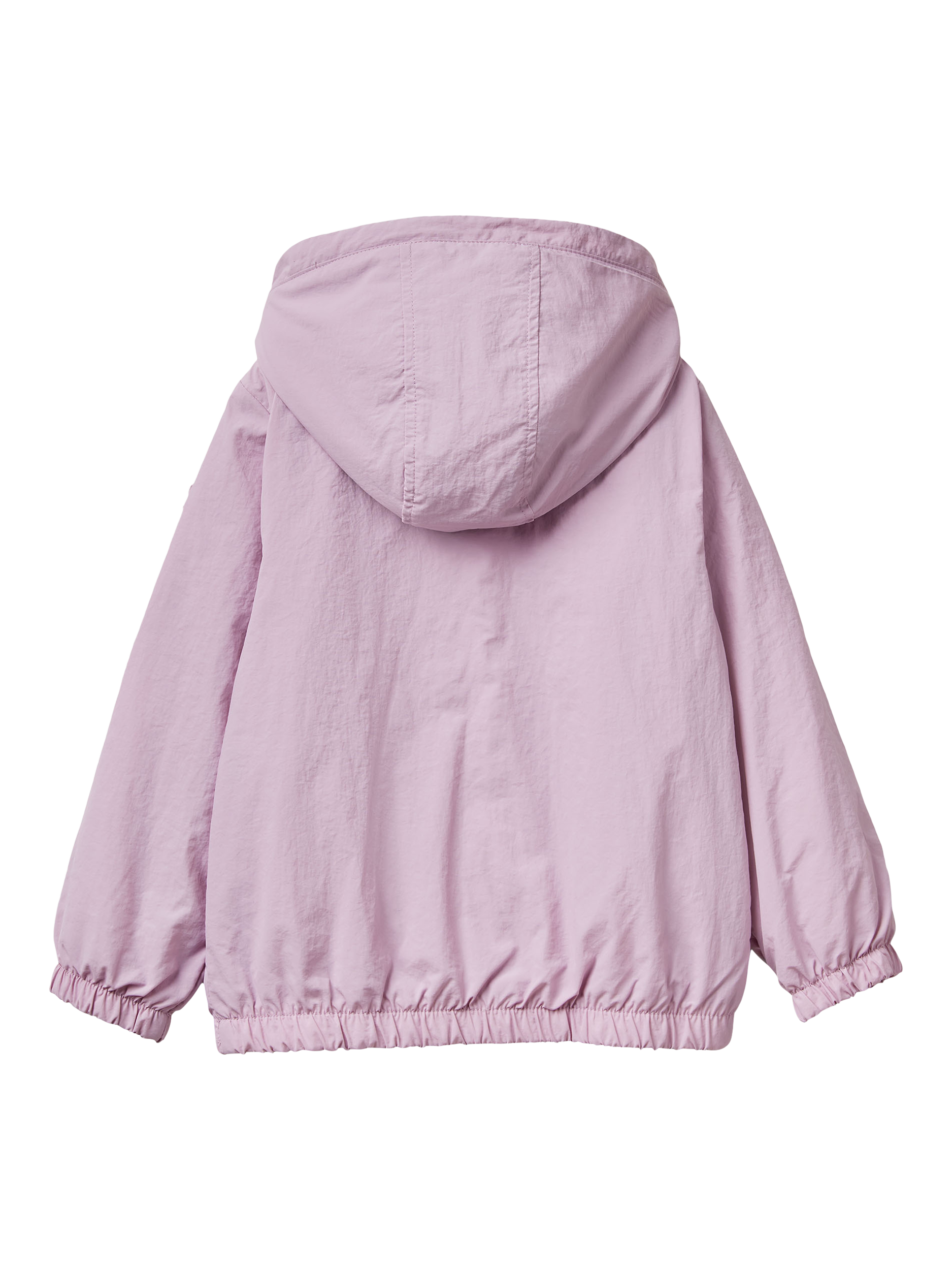 Product image 2 of 3, which shows Benetton Kids' Long Sleeve Raincoat, Violet, 3-4 years