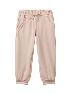 Benetton Kids' Cotton Blend Regular Jeggings, Pink