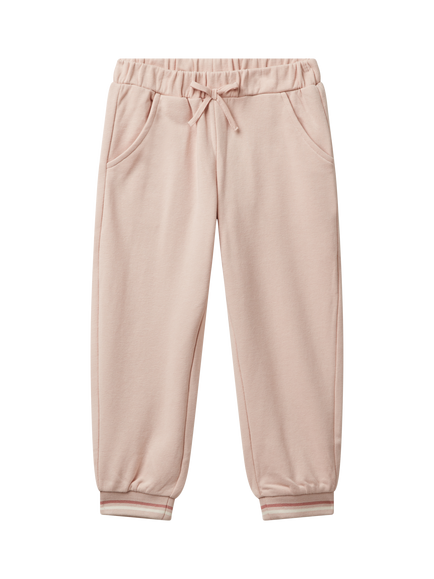 Benetton Kids' Cotton Blend Regular Jeggings, Pink