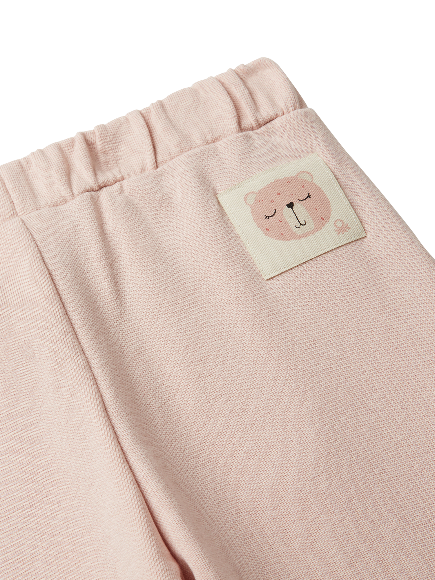 Product image 3 of 3, which shows Benetton Kids' Cotton Blend Regular Jeggings, Pink, 3-4 years