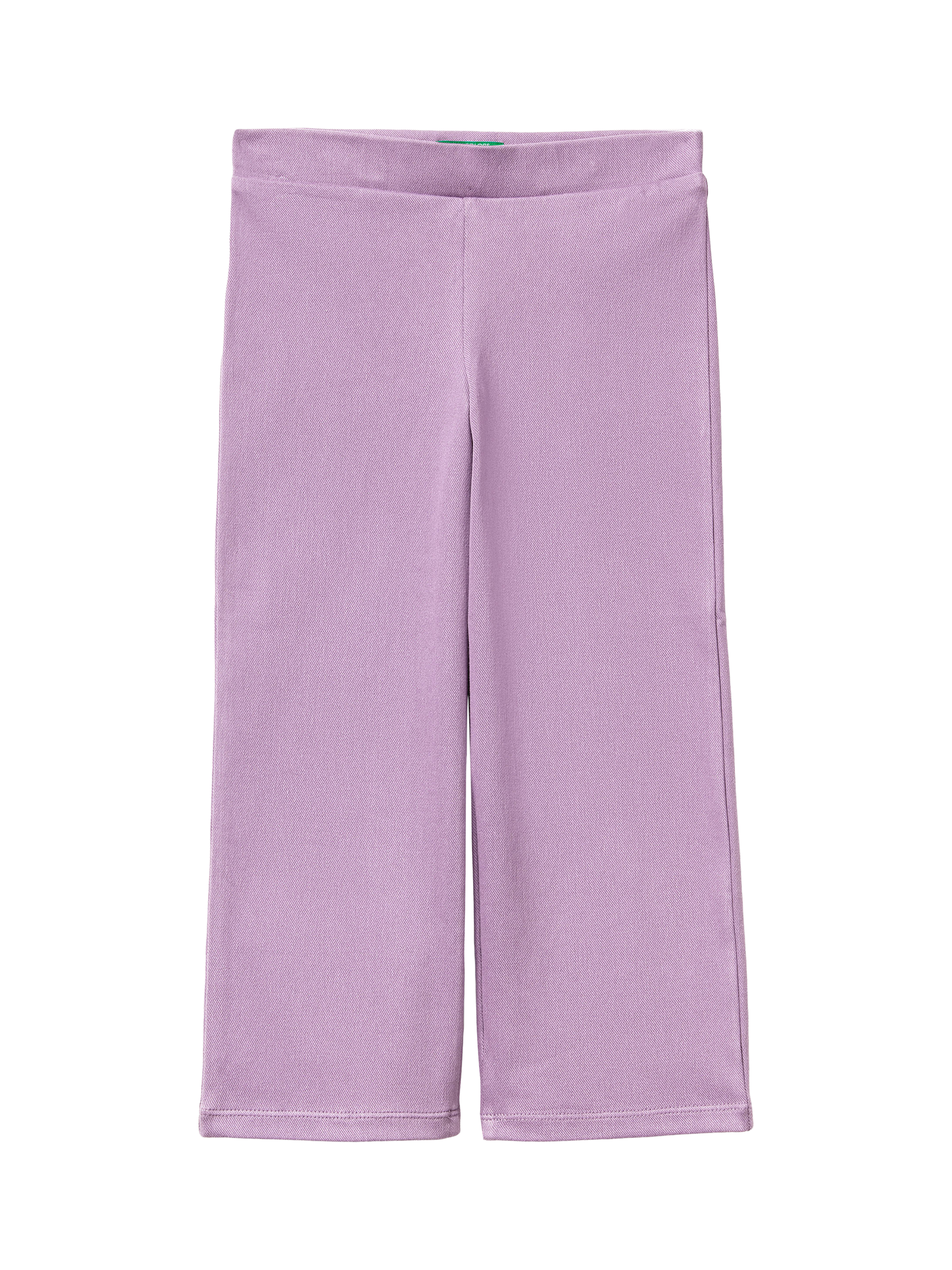Product image 1 of 3, which shows Benetton Kids' Cotton Blend Straight Joggers, Violet, 3-4 years
