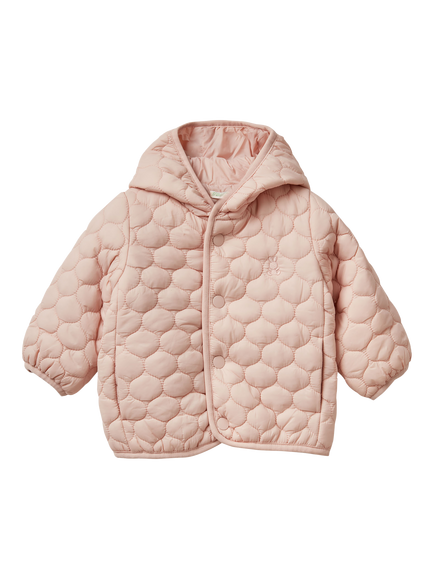 Benetton Kids' Quilted Jacket, Pink