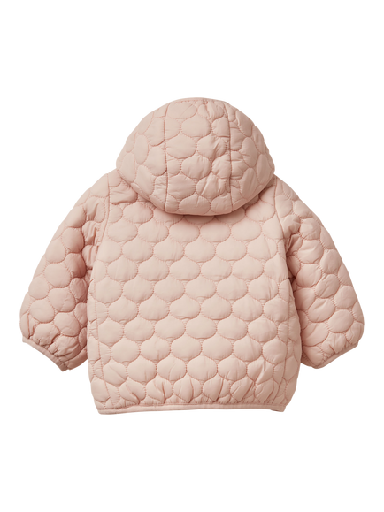 Benetton Kids' Quilted Jacket - view 2, Pink