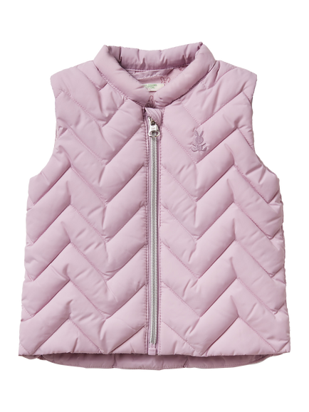 Benetton Kids' Quilted Jacket, Violet