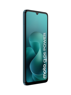 Moto G06 Power Smartphone, Android, 4GB RAM, 6.88”, 4G, SIM Free - view 2, Blue