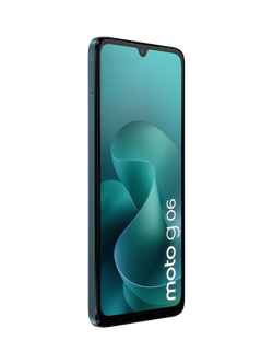 Moto G06 Smartphone, Android, 4GB RAM, 6.88”, 4G, SIM Free - view 2, Blue