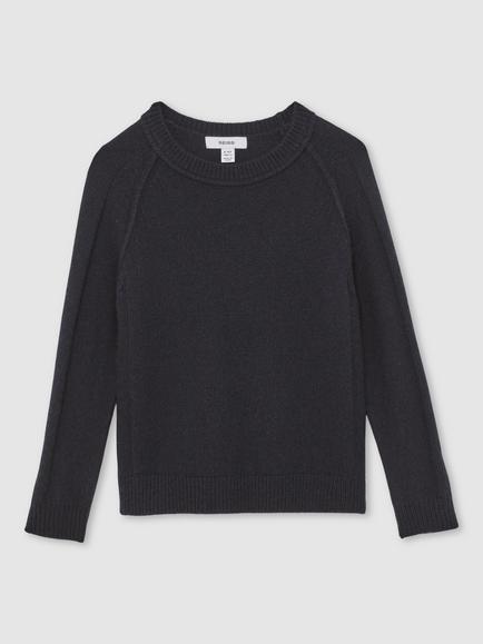 Reiss Kids' Foulton Jumper, Navy, Navy