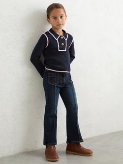 Reiss Kids' Freya Jumper, Navy, Navy