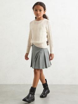 Reiss Kids' Lydia Jumper, Ivory - view 2, Ivory