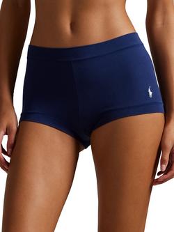 Ralph Lauren Polo Ralph Lauren Club Cotton Girl Shorts - view 2, White/Grey/Navy