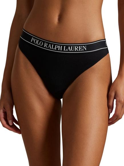 Ralph Lauren Polo Ralph Lauren Polo Essentials Mid-Rise Thong - view 2, White/Onyx/Navy