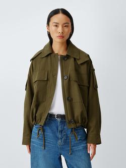 AND/OR Boxy Jacket, Khaki, Khaki