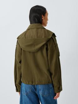 AND/OR Boxy Jacket, Khaki - view 2, Khaki