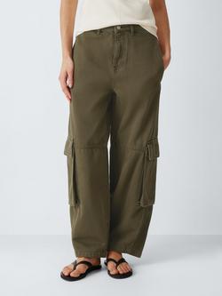 AND/OR Straight Cargo Trousers, Khaki, Khaki