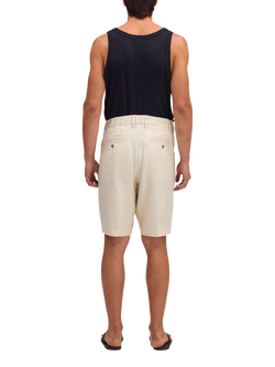 NN.07 Kay Linen Blend Shorts containing LENZING™ ECOVERO™ Viscose, Ivory - view 2, Ivory