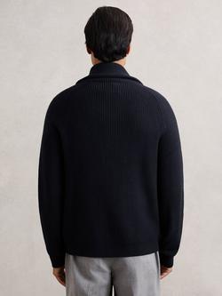 Reiss Cannon Cardigan, Navy - view 2, Navy