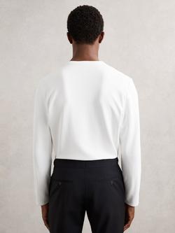 Reiss Carmello Long Sleeve Top, White - view 2, White
