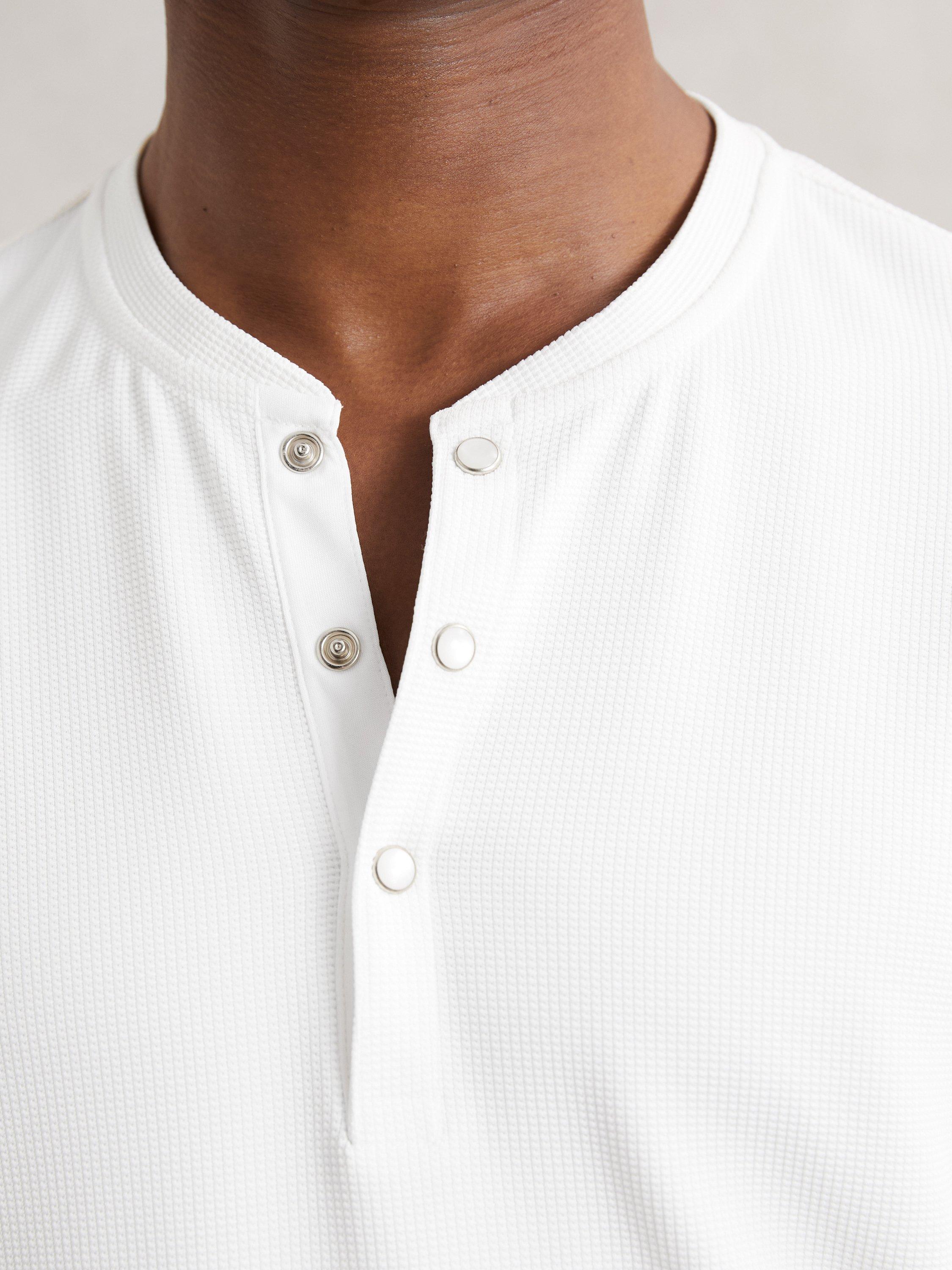 Product image 4 of 5, which shows Reiss Carmello Long Sleeve Top, White, L