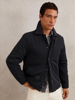 Reiss Parker Overshirt, Navy