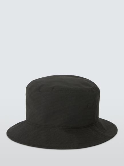John Lewis Golf Bucket Hat, Black - view 2, Black