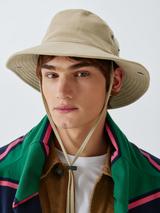 John Lewis Cotton Safari Hat, Natural